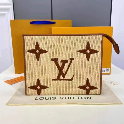 Louis Vuitton POCHETTE VIAJE MM M30762 marrón