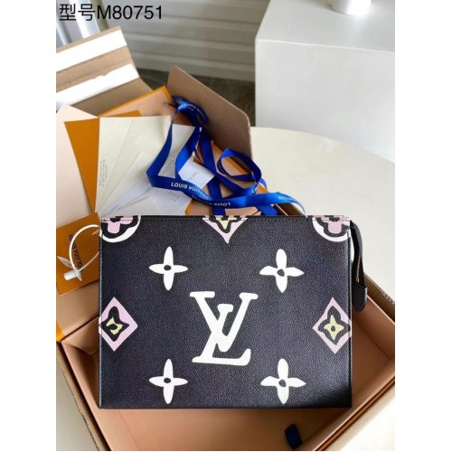 Louis Vuitton POCHETTE VIAJE MM M80752 negro