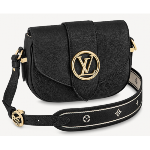 Louis Vuitton PONT 9 SOFT PM M58728 negro