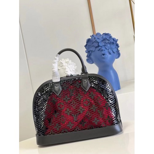 Louis Vuitton Charol piel de becerro Alma PM M20355 Negro