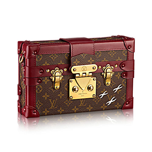 Louis Vuitton Petite Malle Monogram M50388 Burdeos