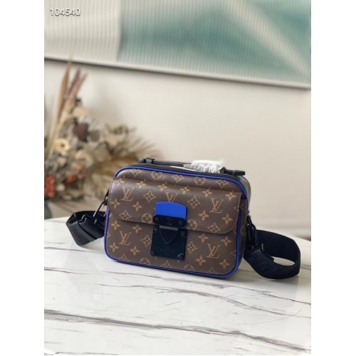 Louis Vuitton BOLSO SLING S LOCK M45864 Azul marino