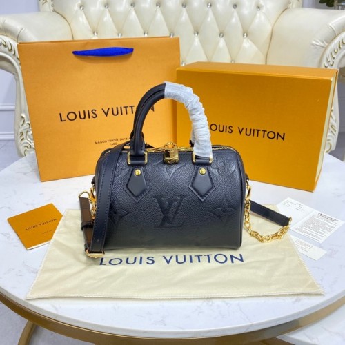 Louis Vuitton SPEEDY BANDOULIERE 20 M58953 azul real