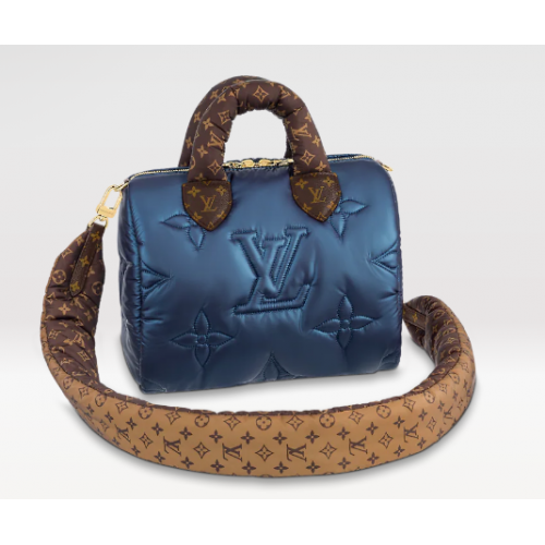 Louis Vuitton SPEEDY BANDOULIERE 25 M20973 Azul marino