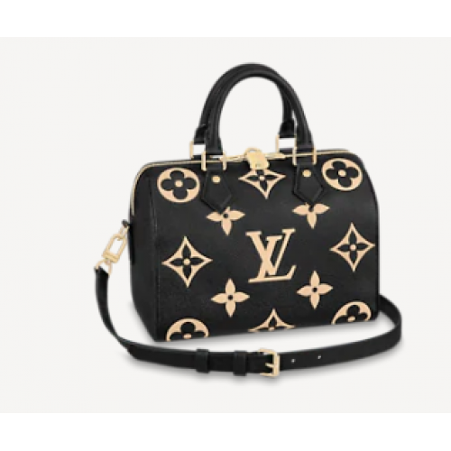 Louis Vuitton SPEEDY BANDOULIERE 25 M58947 negro