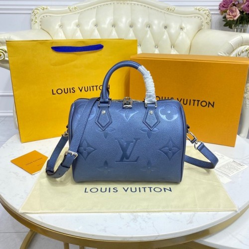 Louis Vuitton SPEEDY BANDOULIERE 25 M58947 azul