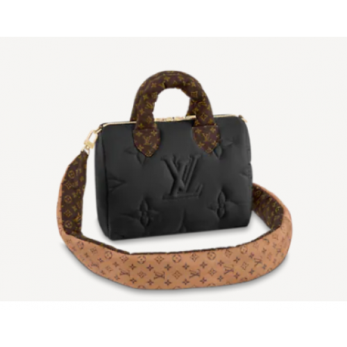 Louis Vuitton SPEEDY BANDOULIERE 25 M59009 negro