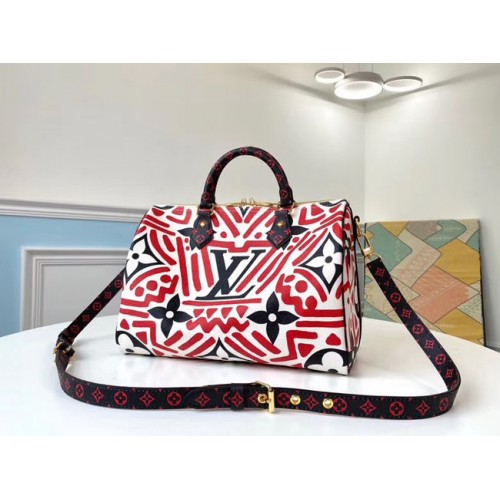 Louis Vuitton SPEEDY BANDOULIERE 30 M44572 rojo