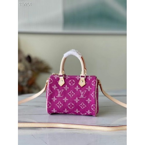 Louis Vuitton SPEEDY Monogram denim M95052 rosa