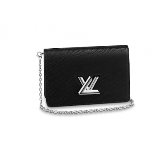Louis Vuitton TWIST BELT CHAIN CARTERA M68559 negro