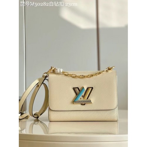 Louis Vuitton TWIST MM M50282 Cuarzo Blanco