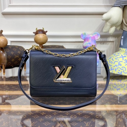 Louis Vuitton TWIST MM M50282 negro