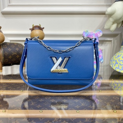 Louis Vuitton TWIST MM M50282 azul