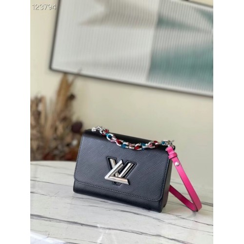 Louis Vuitton TWIST MM M57654 negro