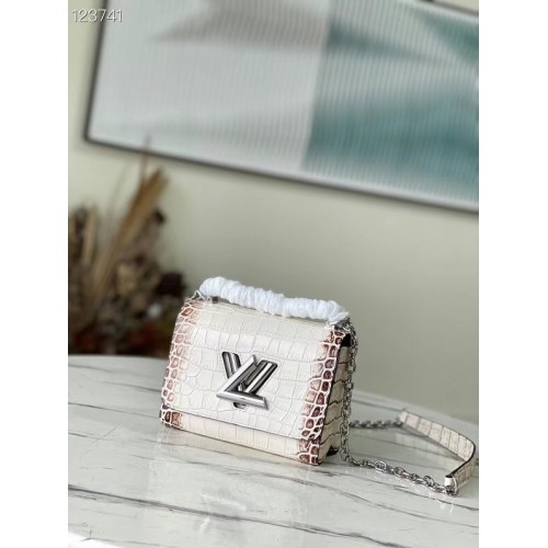 Louis Vuitton TWIST PM M50332 marrón claro