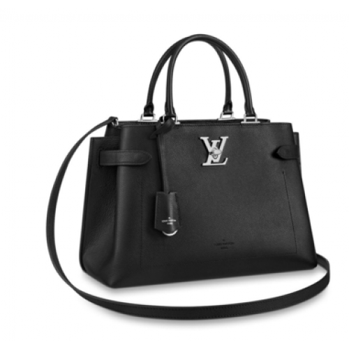 Louis Vuitton original LOCKME DÍA M53730 negro