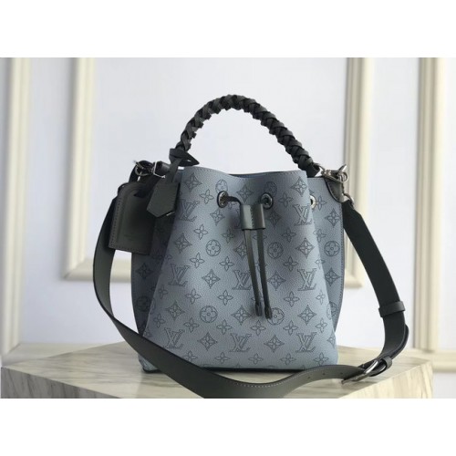 Louis Vuitton Piel Mahina original MURIA M55800 azul
