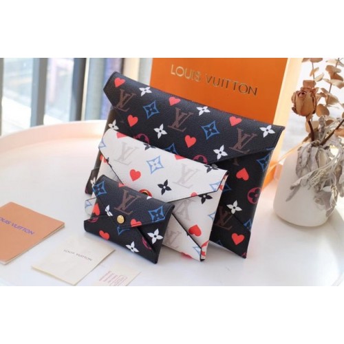 POCHETTE KIRIGAMI M67600 original de Louis Vuitton en blanco y negro