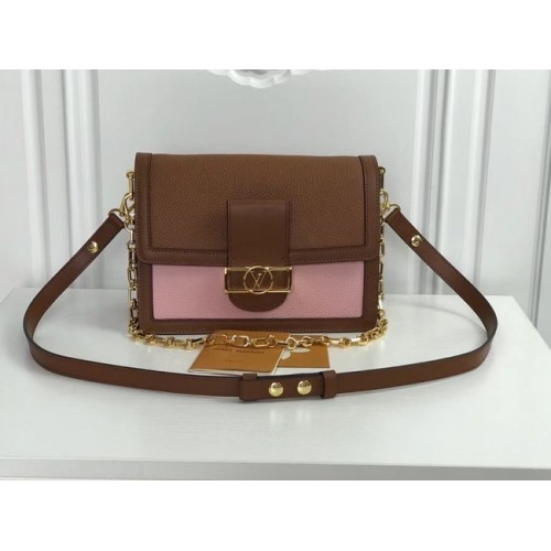 Louis Vuitton original SAINT SULPICE PM M44391 marrón con rosa