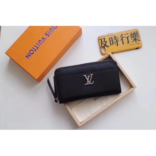 LOUIS VUITTON ZIPPY LOCKME M62622 NEGRO original