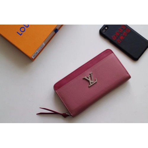 Louis Vuitton original ZIPPY LOCKME M62622 Rosa