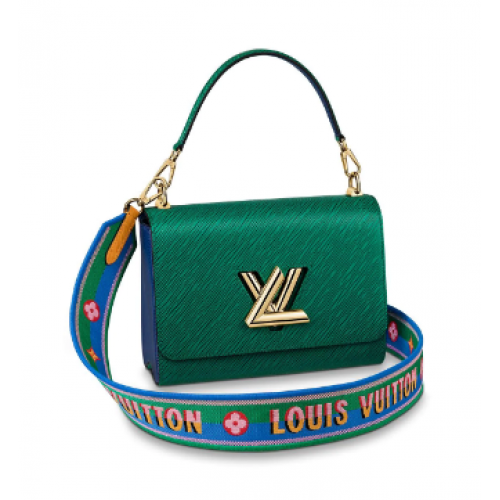 Bolso tote mediano Louis Vuitton twist M55851 Esmeralda