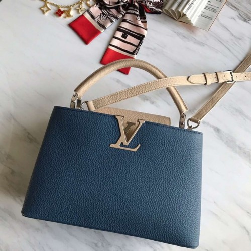 Louis vuitton CAPUCINES M52987 Azul Naval