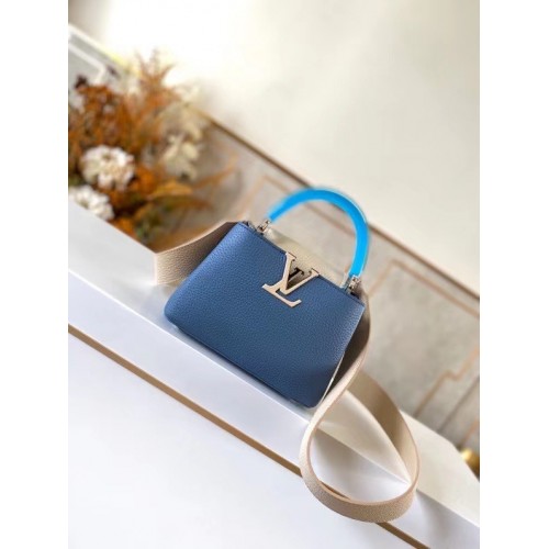 Louis vuitton CAPUCINES MINI M56072 AZUL CLARO
