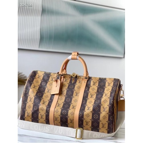 Louis vuitton KEEPALL BANDOULIERE 50 N40567 marrón