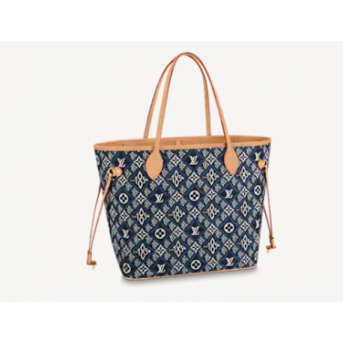 Louis vuitton DESDE 1854 NEVERFULL MM M57484 azul