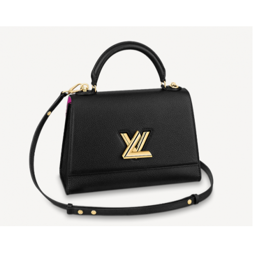 Louis vuitton TWIST ONE HANDLE MM M57090 negro