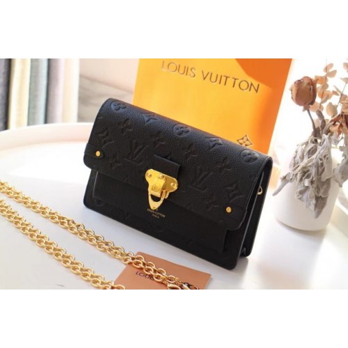 Louis vuitton VAVIN CHAIN WALLET M67841 negro