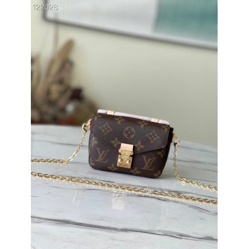 Lona mini monogram louis vuitton M80312 marrón