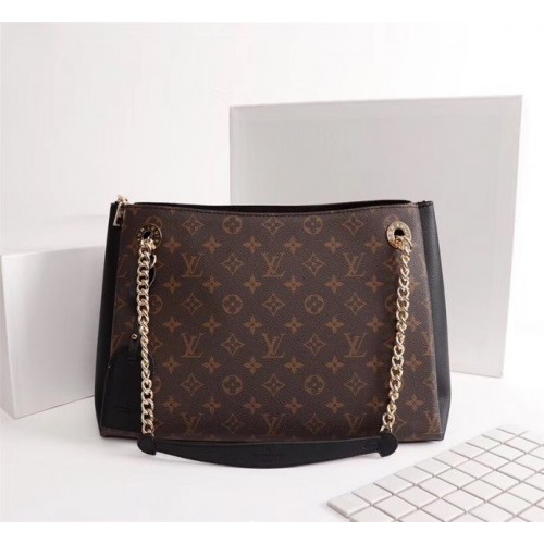 Lona monograma louis vuitton SURENE MM M43755 negro