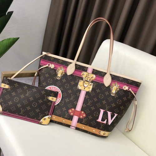 Lona monograma louis vuitton original neverfull mm A40156