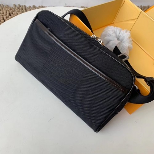 Louis vuitton original BUMBAG Pocket M93619 negro