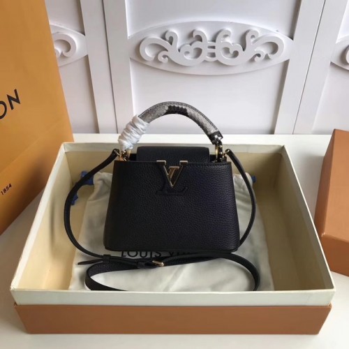 Louis vuitton original CAPUCINES MINI N94047 negro