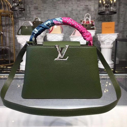 Louis vuitton original CAPUCINES PM M94587 verde