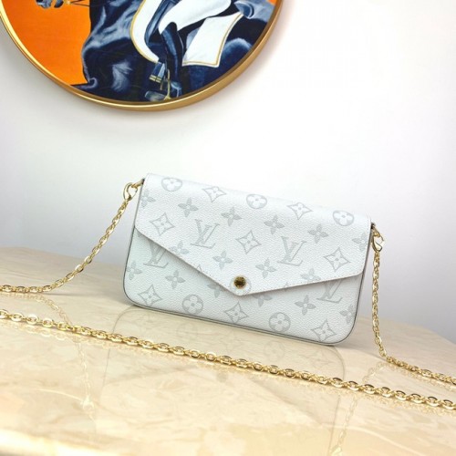 Bolso cadena original Louis vuitton M61276 blanco