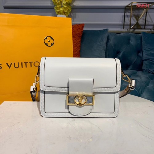 Louis vuitton original DAUPHINE MM M55735 blanco