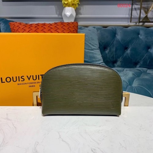 Louis vuitton original Epi Leather COSMETIC POUCH PM M52030 Caqui