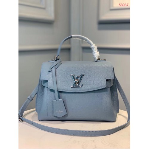 Louis vuitton original LOCKME EVER BB M53937 azul claro