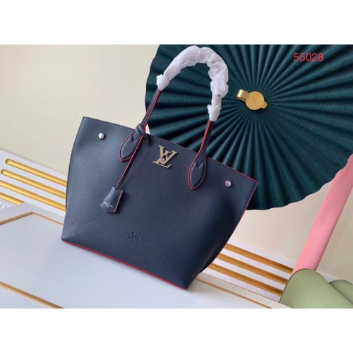 Louis vuitton original LOCKME GO M55028 azul real