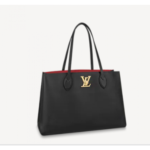 LOUIS VUITTON LOCKME SHOPPER M57345 original negro