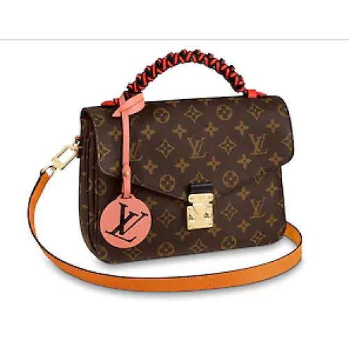 Lona Monogram original de Louis vuitton POCHETTE METIS M43984 Marrón