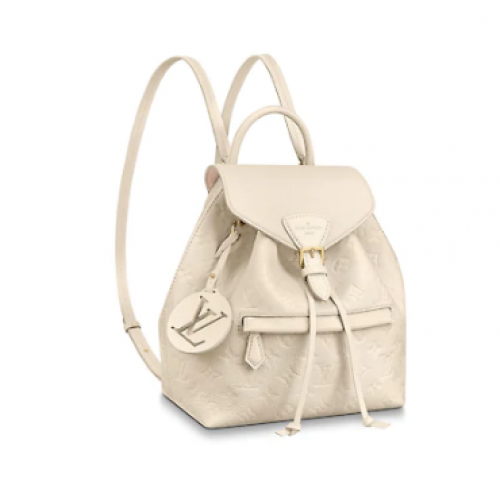 Mochila Louis vuitton original Montsouris M45205 blanco