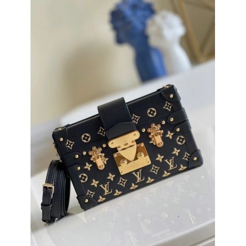Louis vuitton original PETITE MALLE M57817 negro