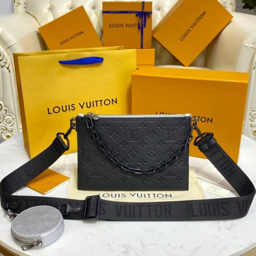Louis vuitton original PETITE MALLE M59682 negro