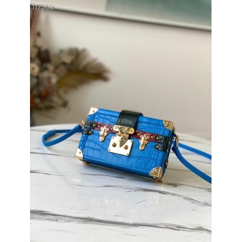 Louis vuitton original PETITE MALLE N92049 azul