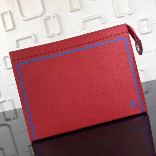 Louis vuitton POCHETTE VOYAGE MM M30577 rojo original